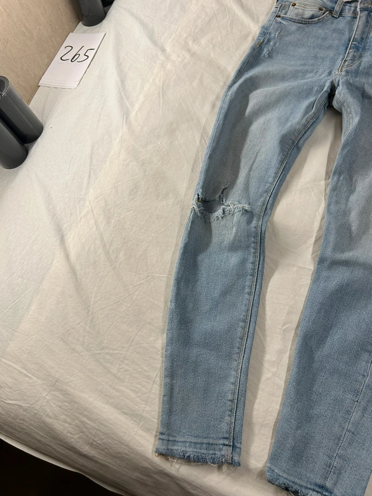 Light blue skinny jeans zara woman size 36 – photo 5